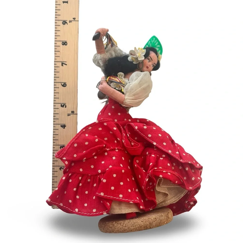 Vintage Made in Madrid Flamenco Dancer Figurine